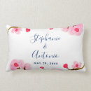 Suche nach rosa kirschblüte kissen Newly weds