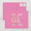 Suche nach rosa buchstaben postkarten Schick