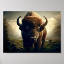 Suche nach bison poster Wildtiere