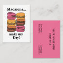 Suche nach macarons visitenkarten Konditor