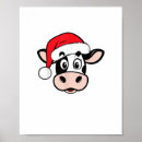 Suche nach weihnachtskuh poster Nutztier