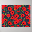 Suche nach mohnblumen poster Muster