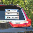 Suche nach selbstmord aufkleber 988