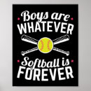 Suche nach softbälle poster Für sie