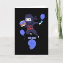 Suche nach ninja geburtstag karten Kinder