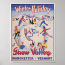 Suche nach winterurlaub poster Vintag