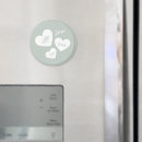 Suche nach grunes herz magnete Für sie