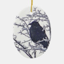 Suche nach schwarzer vogel ornamente Schnee