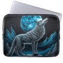 Suche nach vollmond laptop schutzhüllen Wolf