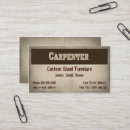 Suche nach tischler visitenkarten Erbauer