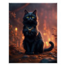 Suche nach hauskatzen poster Schwarzkatze