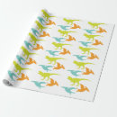 Suche nach dinosaurier silhouette geschenkpapier Grün