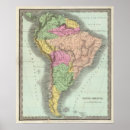 Suche nach south america poster Map