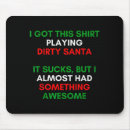 Suche nach schmutziger mousepads Weihnachtsmann