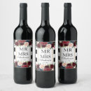 Suche nach bordeaux blume hochzeits wein etiketten Winterhochzeit