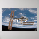 Suche nach raumstationen poster Horizont
