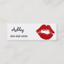 Suche nach küssen lippen visitenkarten Rot