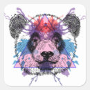 Suche nach pandabären aufkleber Hipster