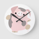 Suche nach lustiges schwein wanduhren Niedlich