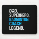 Suche nach badmintonspieler mousepads Shuttle