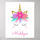 Suche nach goldenes einhorn poster Rosa