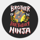 Suche nach ninja geburtstag aufkleber Kampf