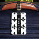 Suche nach fleur de lis gepäckanhänger Monogramm
