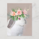 Suche nach weißer hase postkarten Blume