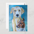 Suche nach hundemalerei postkarten Hundeportrait