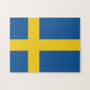 Suche nach schweden puzzle Flagge