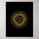 Suche nach fibonacci spirale poster Heilige geometrie