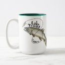 Suche nach forellen tassen Angler