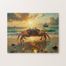 Suche nach krabbe puzzle Sonnenuntergang