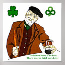 Suche nach irische männer poster Grün