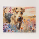 Suche nach airedale terrier puzzle Haustiere