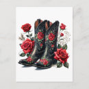 Suche nach cowboystiefel postkarten Cowgirl