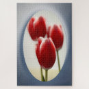 Suche nach rote tulpen puzzle Aquarell