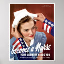 Suche nach vintage krankenschwester poster Werbung