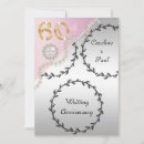Suche nach 60 diamant hochzeitstag einladungen Rose