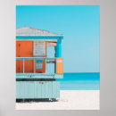Suche nach miami beach poster Blau