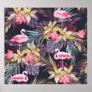 Suche nach flamingo muster poster Tropisch