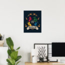 Suche nach harry potter kunst poster Hogwarts emblem