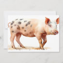 Suche nach aquarell schwein karten Schweine