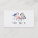 Suche nach vögel visitenkarten Aquarell