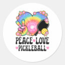 Suche nach liebe und frieden aufkleber Hippie