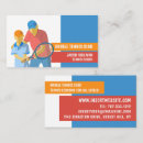 Suche nach tennis trainer visitenkarten Tennisspieler