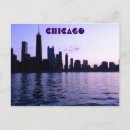 Suche nach chicago skyline postkarten Architektur