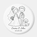 Suche nach braut und bräutigam magnete Couple