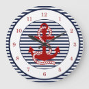 Suche nach anker wanduhren Marineblau