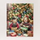 Suche nach vintage christmas puzzle Nostalgisch